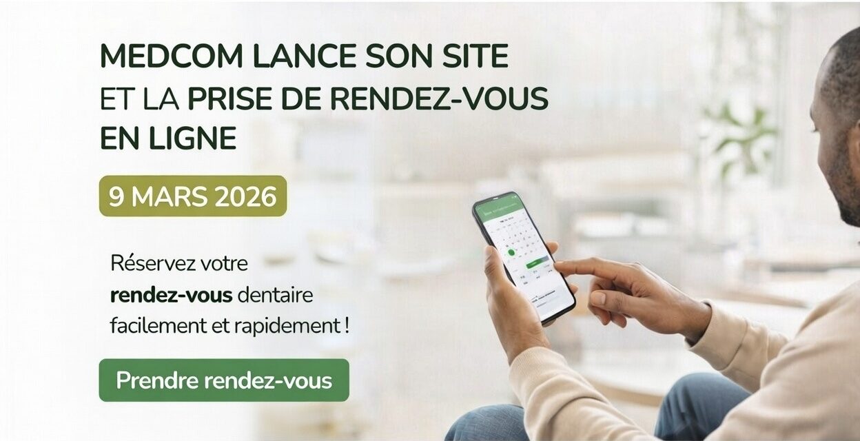 Lancement officiel du site MEDCOM et de la prise de rendez-vous en ligne